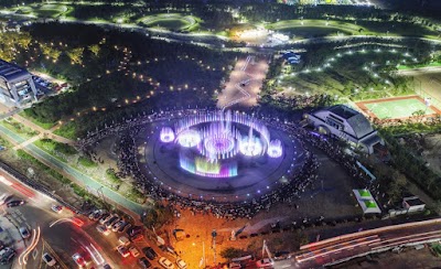 Dadaepo Sunset Fountain of Dream 2