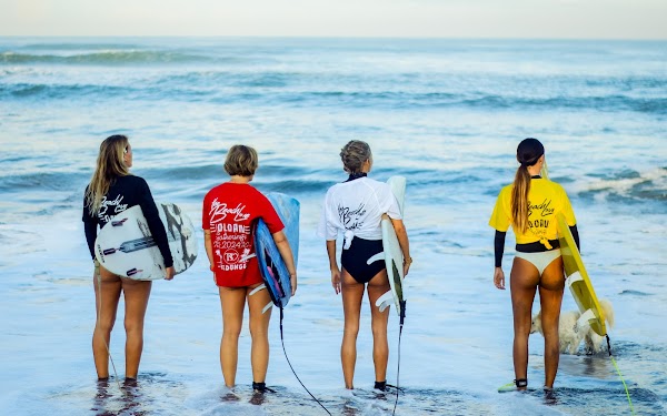 Coastline surf bali