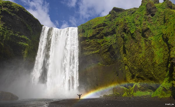 Skรณgafoss