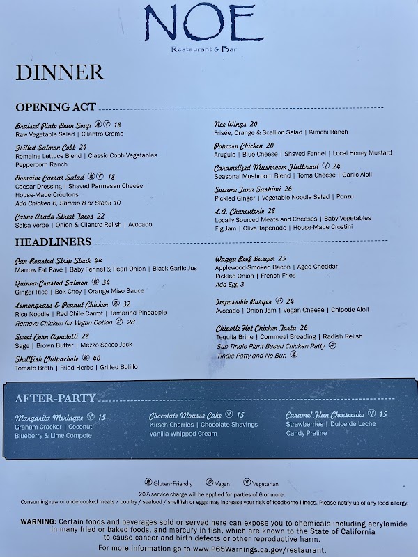 Noe Restaurant & Bar 2