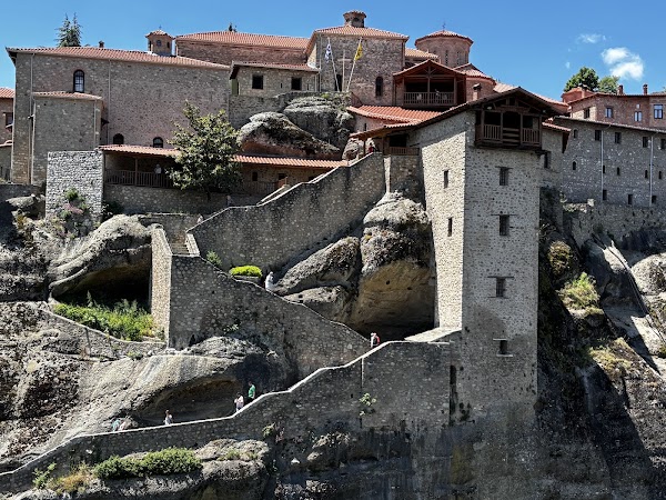 Meteora view sunset 2