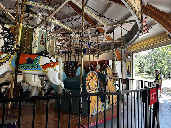 Billy Jones Wildcat Railroad & W.E. "Bill" Mason Carousel 5