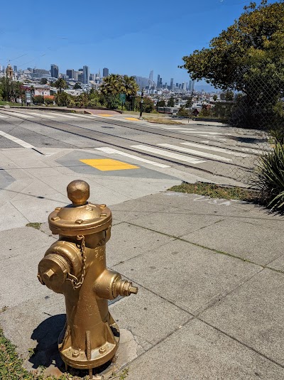 The Golden Fire Hydrant