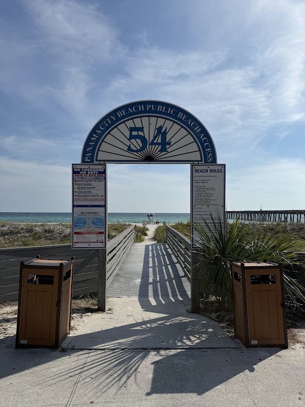 Panama City beach public access 55