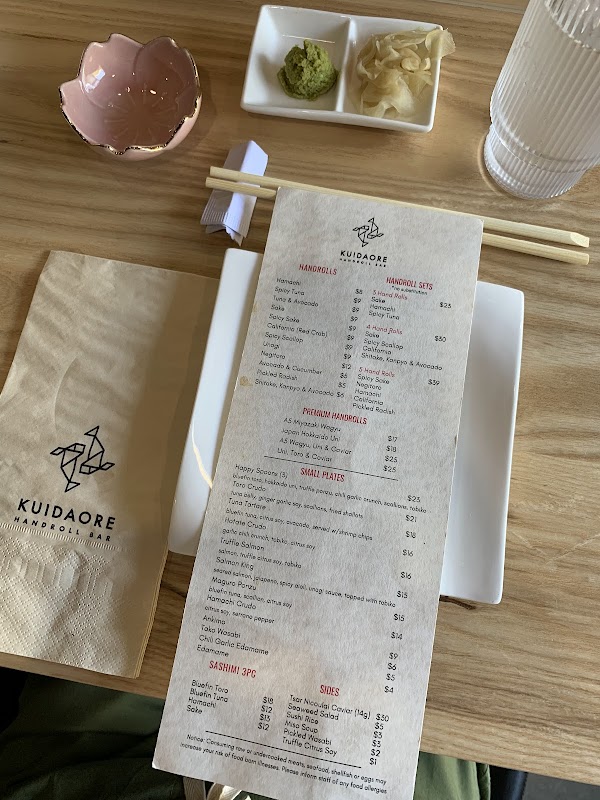 Kuidaore Handroll Bar 4