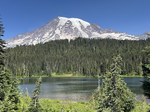 Mt. Rainier National Park Sign 1