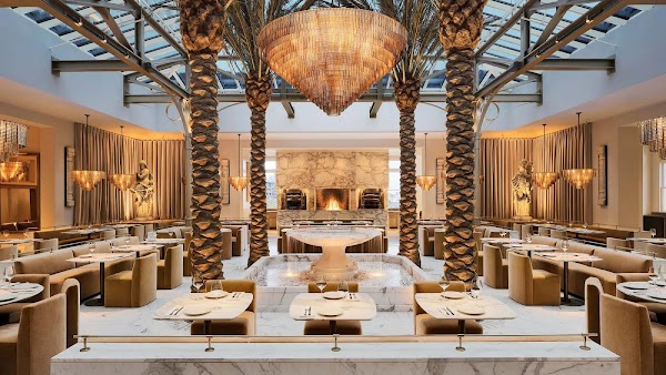 The Palm Court at RH San Francisco