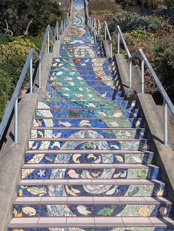 16th Avenue Tiled Steps
