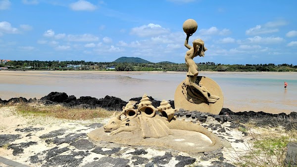 표선해수욕장 야영장