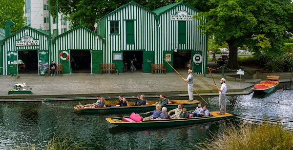 Punting On The Avon (Antigua Boat Sheds) 1
