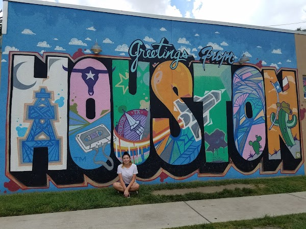 Greetings from Houston Mural 1