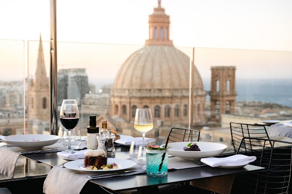 The Rooftop Restaurant & Lounge Valletta 1