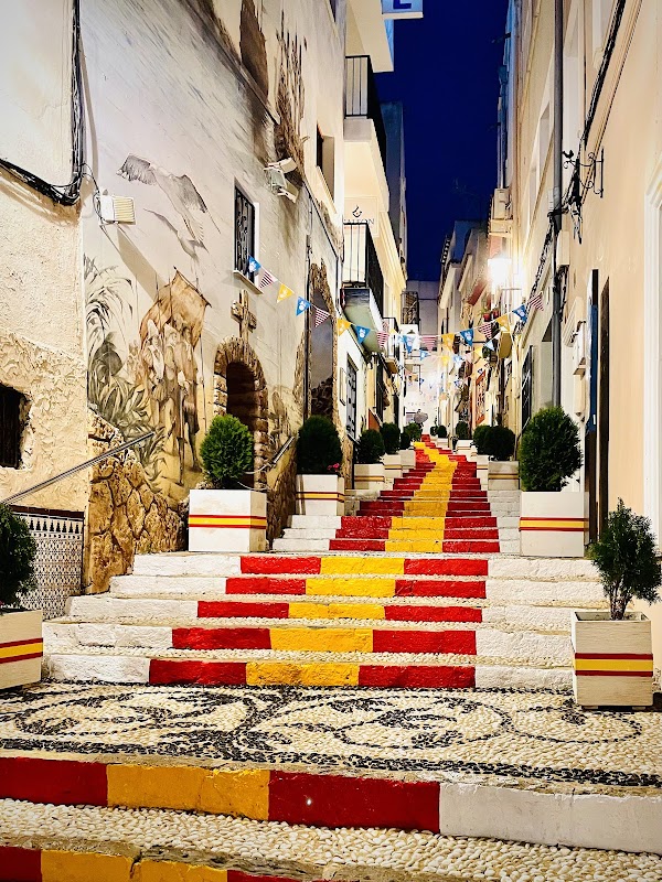 Spanish Flag Steps