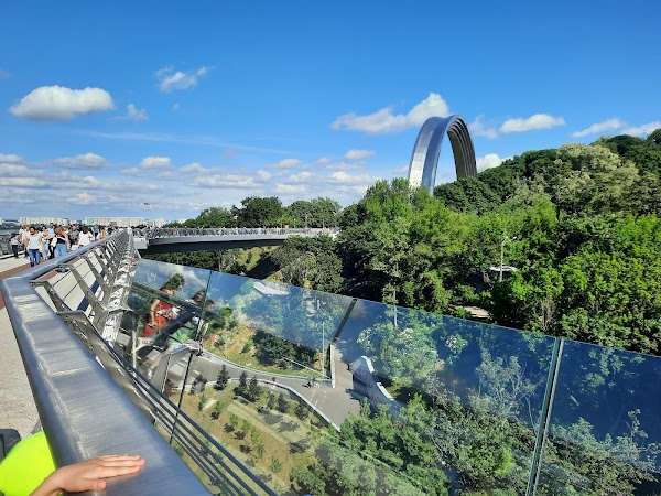 Pedestrian-cycling bridge