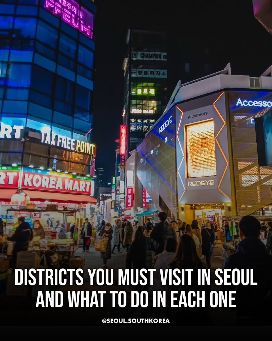 Seoul 🇰🇷 서울 여행 가이드 Travel | Hotels | Food | Tips, Myeong-dong