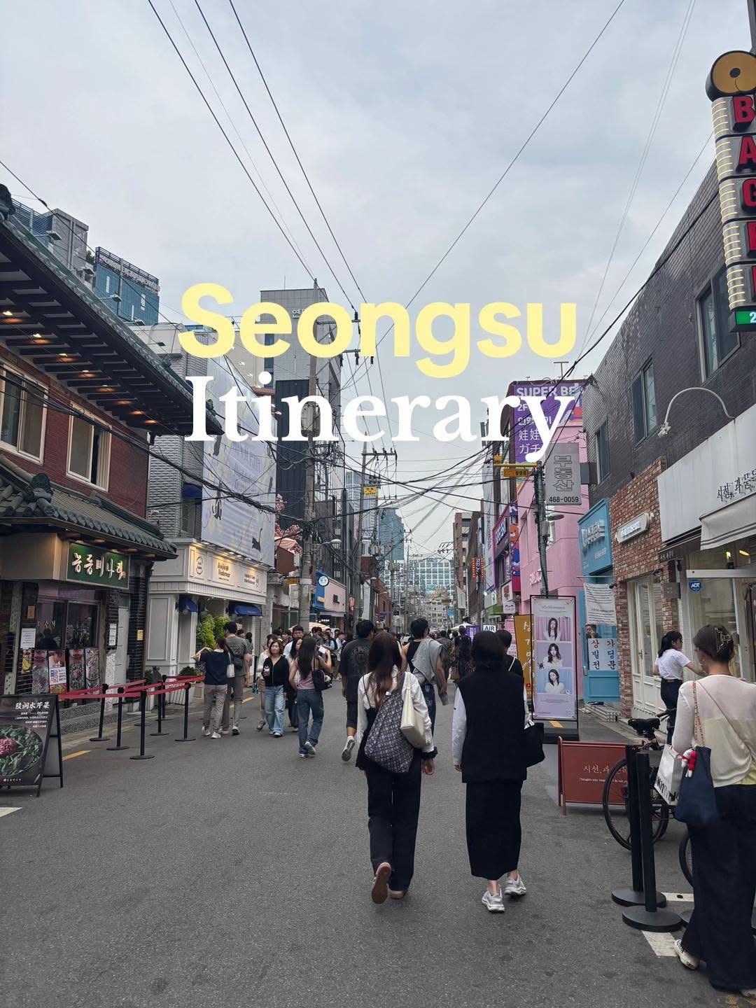 South Korea 🇰🇷 | Travel | Hotels | Food | Tips, Tamburins Seongsu