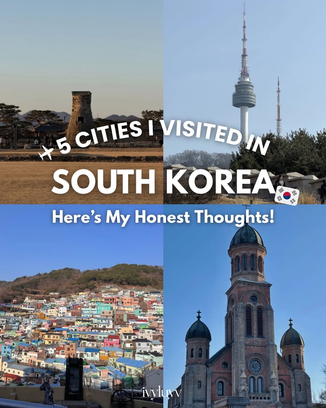 ivy ❀ | travel & food creator, N Seoul Tower
