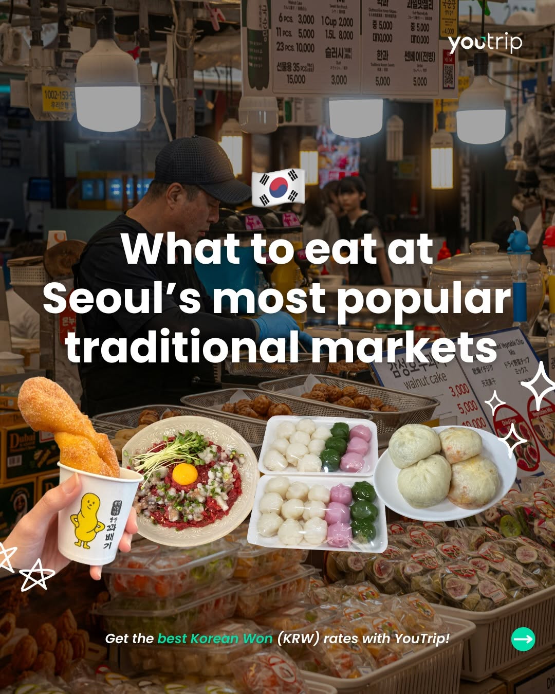 YouTrip Singapore, Gwangjang Market