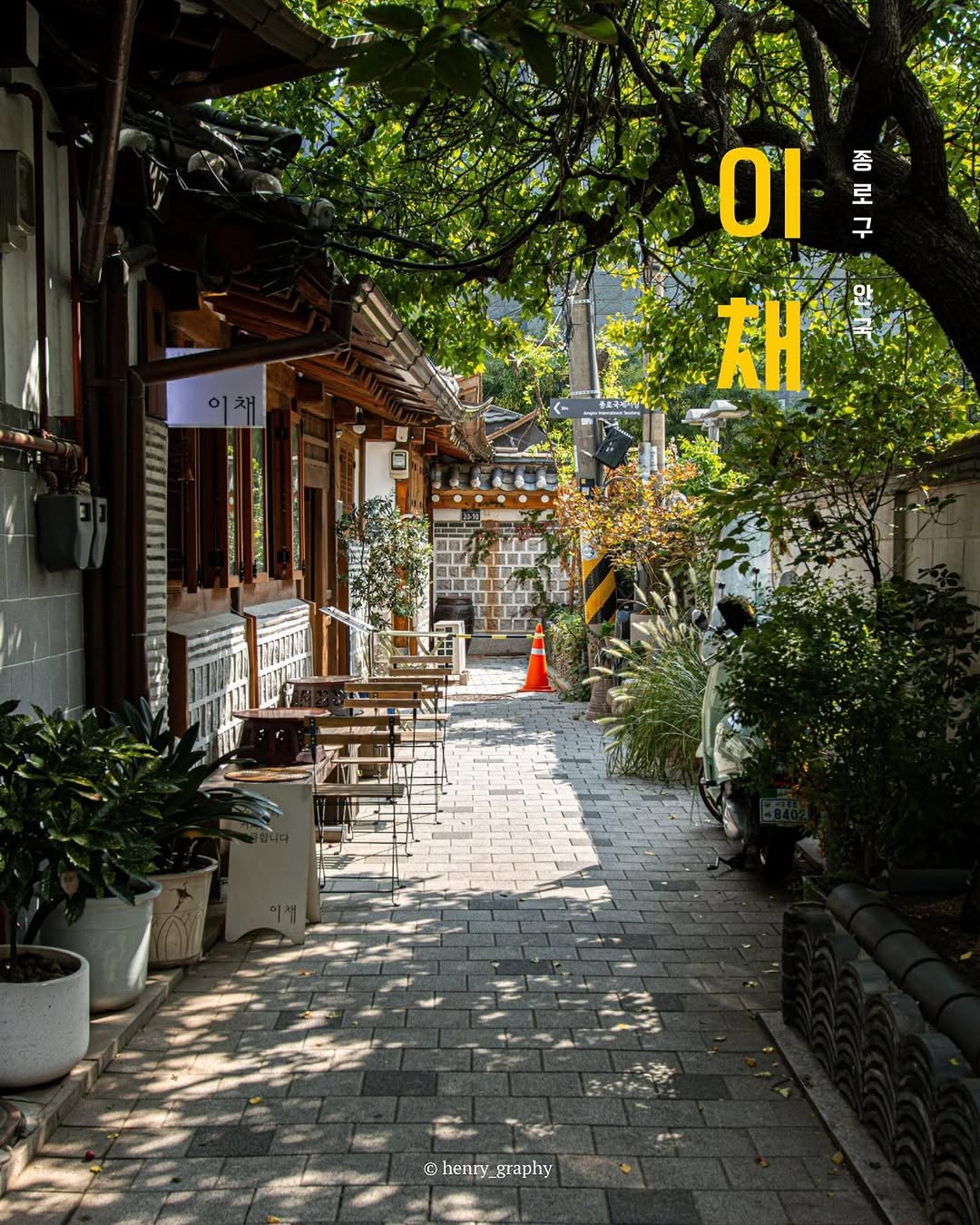 헨리, 카페 관광안내인, E-Chae Cafe