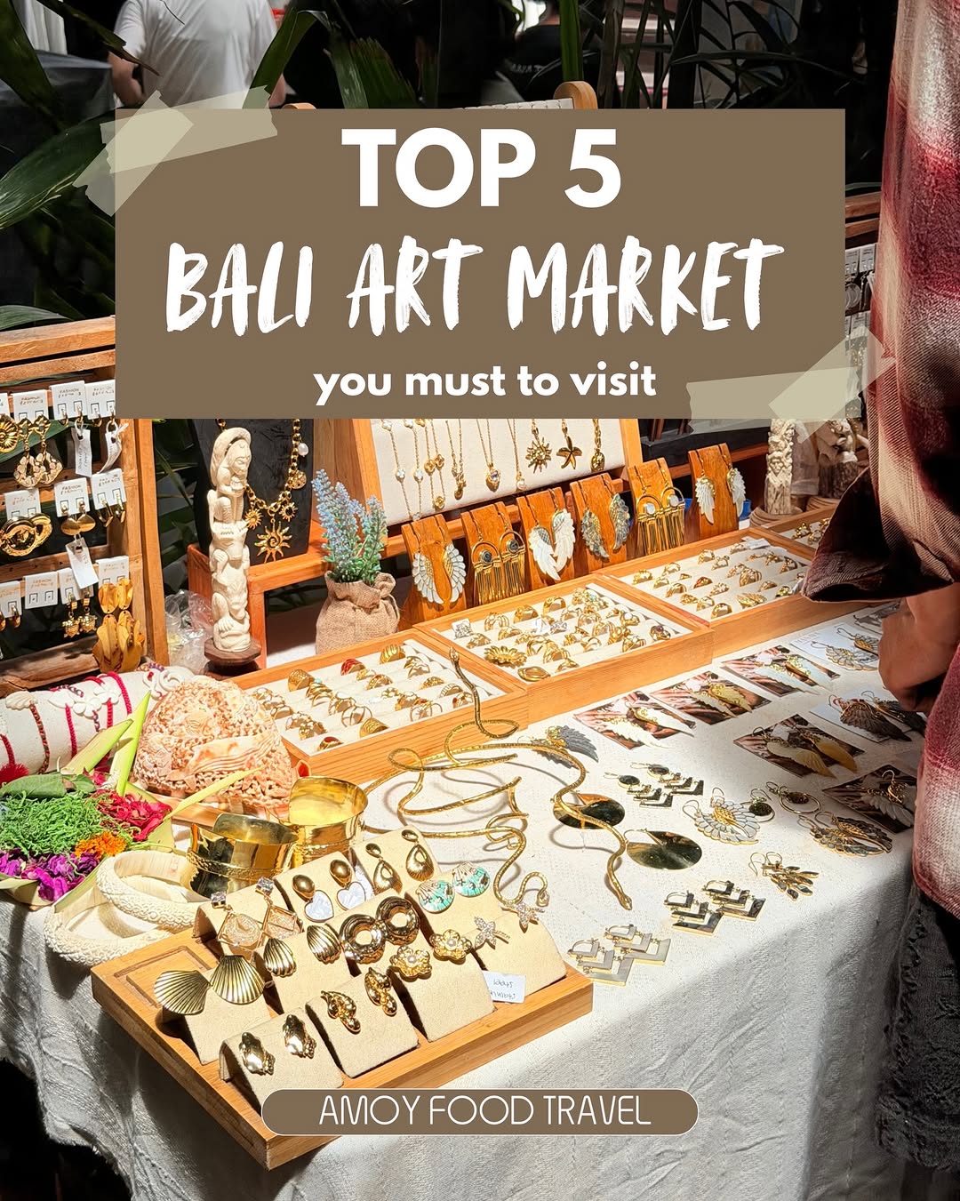 A M O Y || FOOD TRAVEL, Ubud Art Market