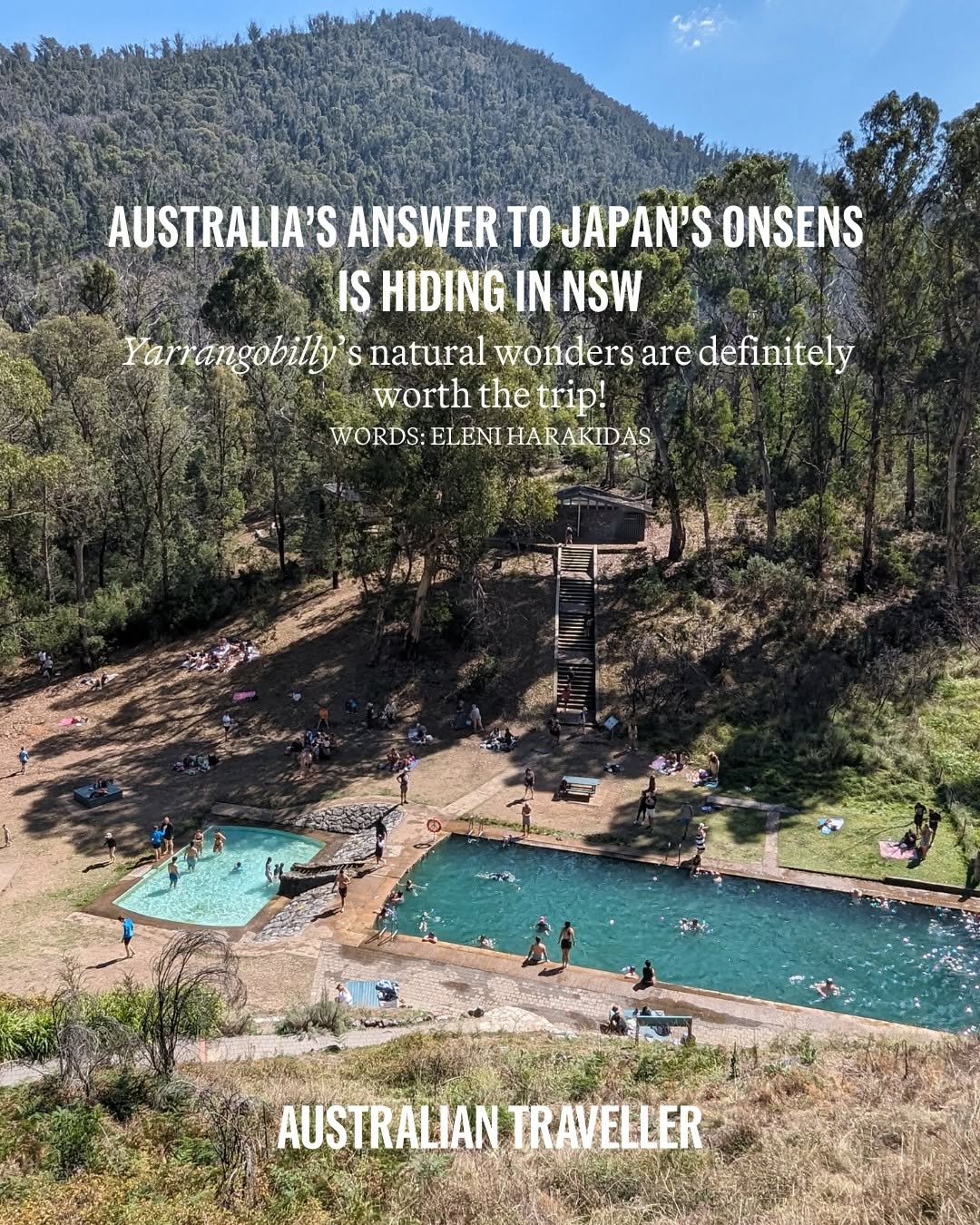 Australian Traveller, Thermal Pool Trail