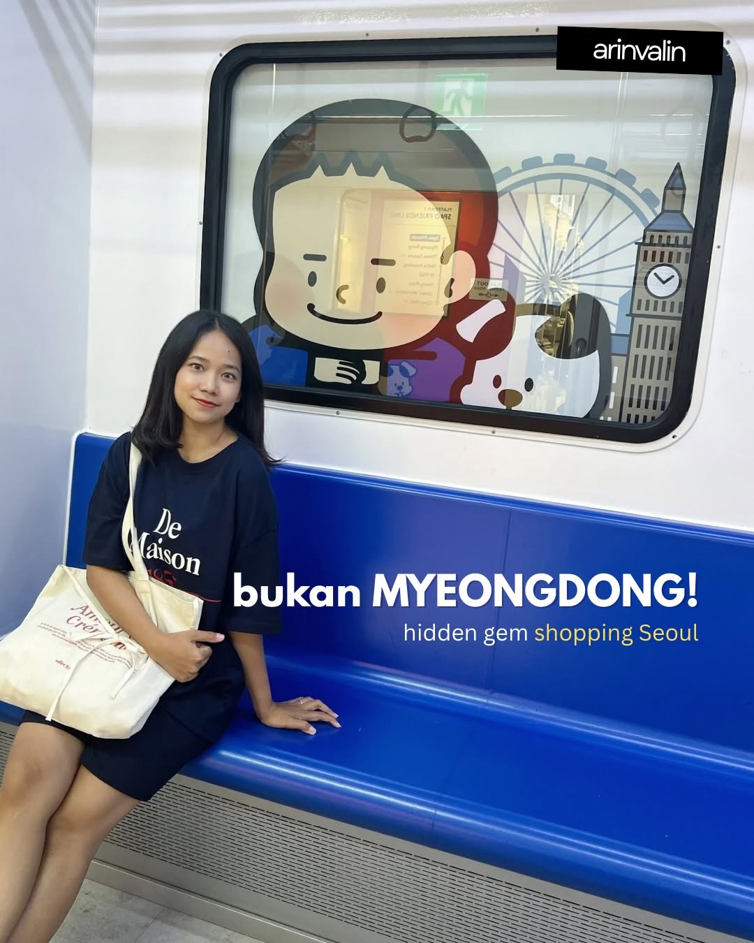 ARIN 아린 | Travel & Couple🇰🇷🇲🇨, Myeong-dong