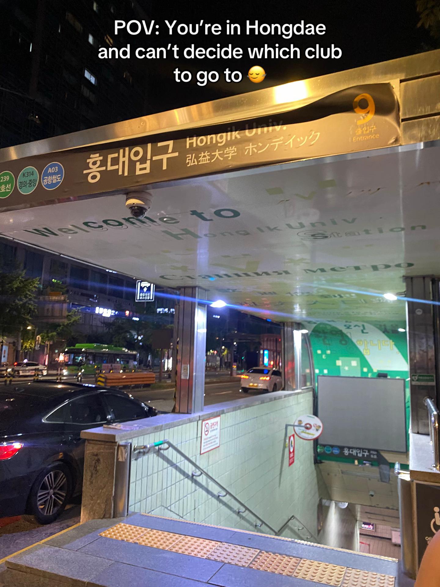 Monsta monsta (X), Hongik Univ.