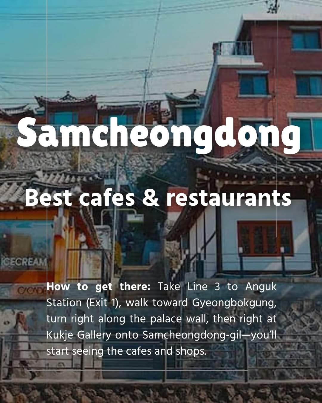Korea Travel Guide 🇰🇷, Samcheong-dong