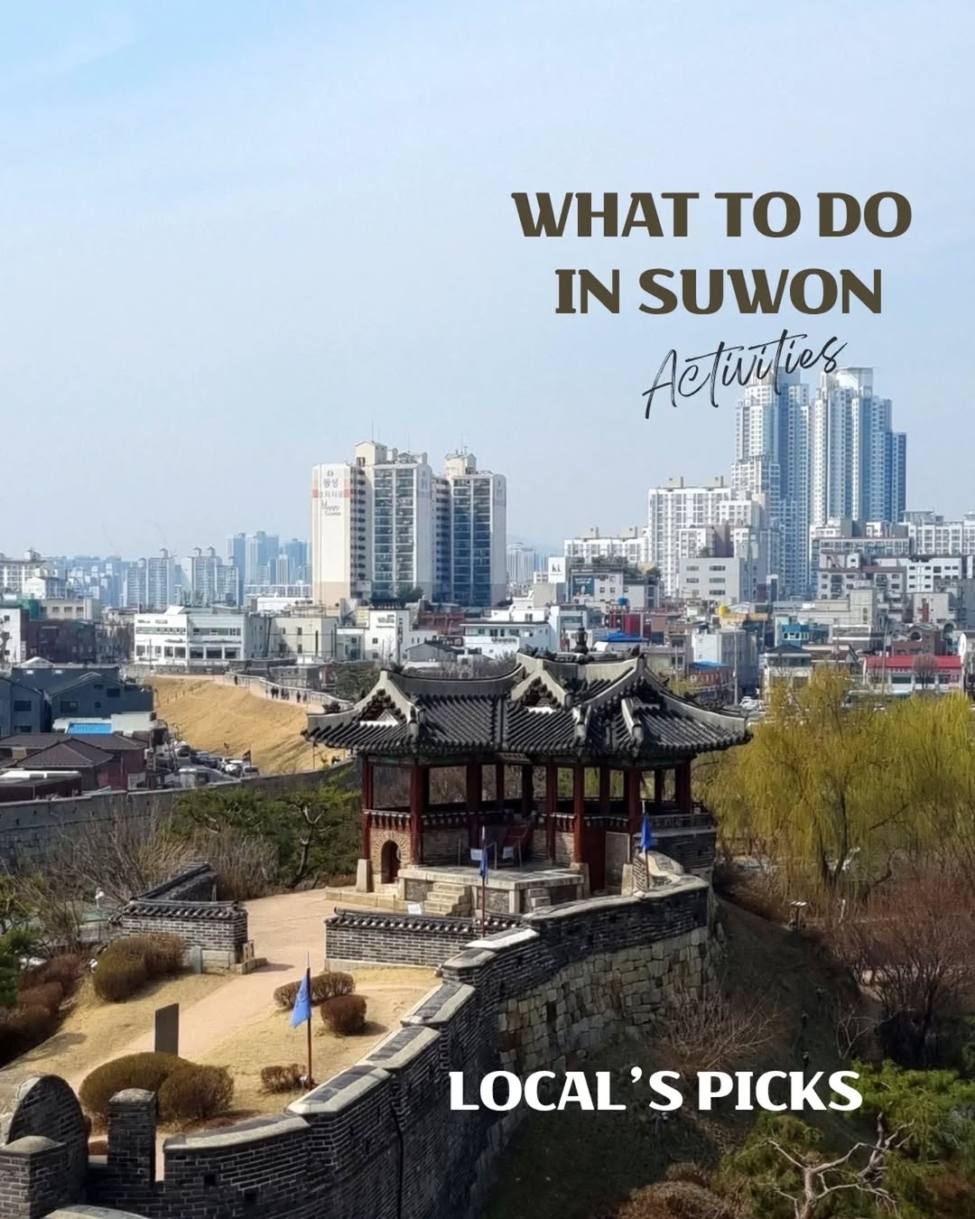 Jae One Han - Korean Tour Guide, Suwon Hwaseong Fortress