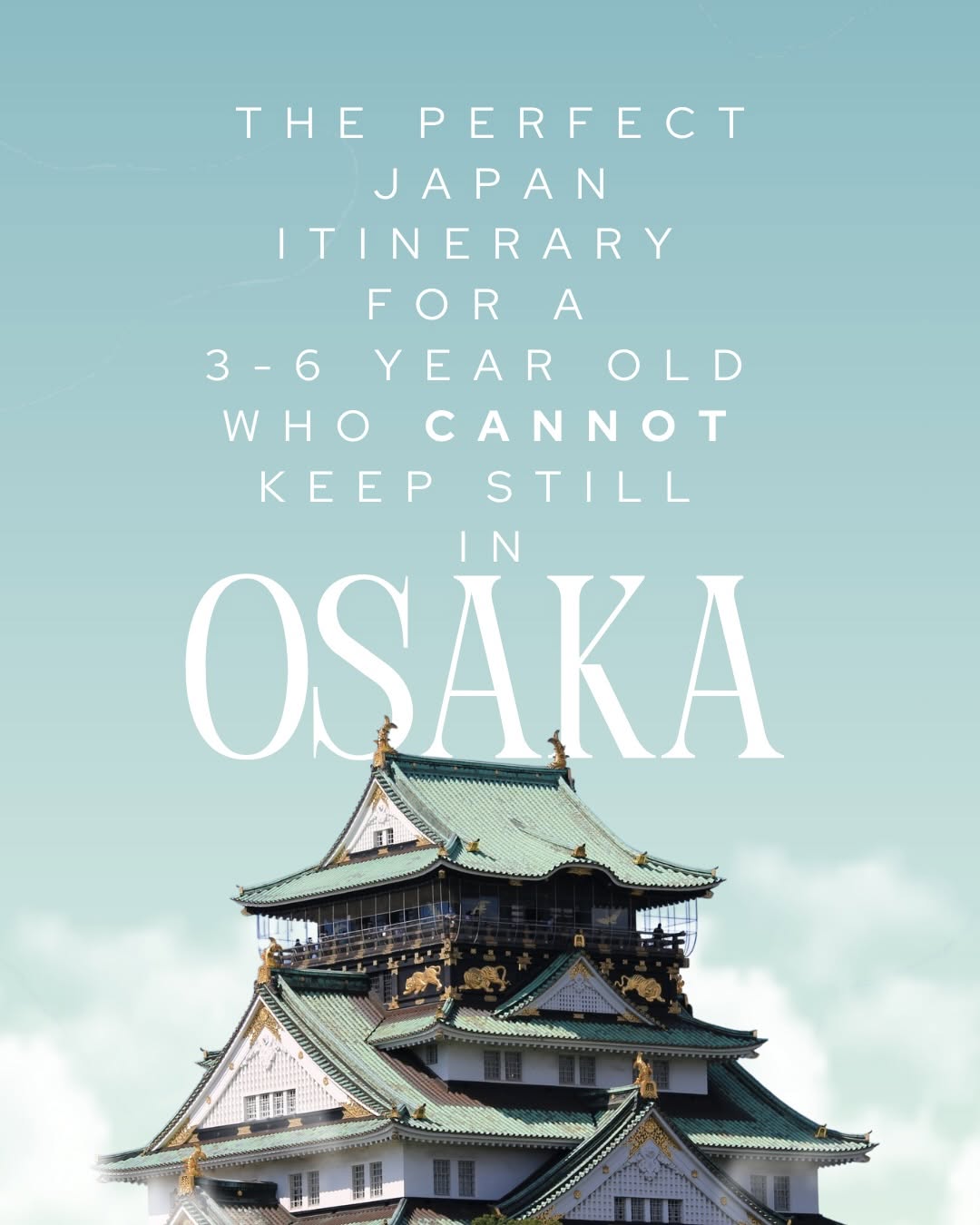 JAPAN WITH KIDS👩💻👋 | Hi , I’m Jo 🇦🇺, Osaka Castle
