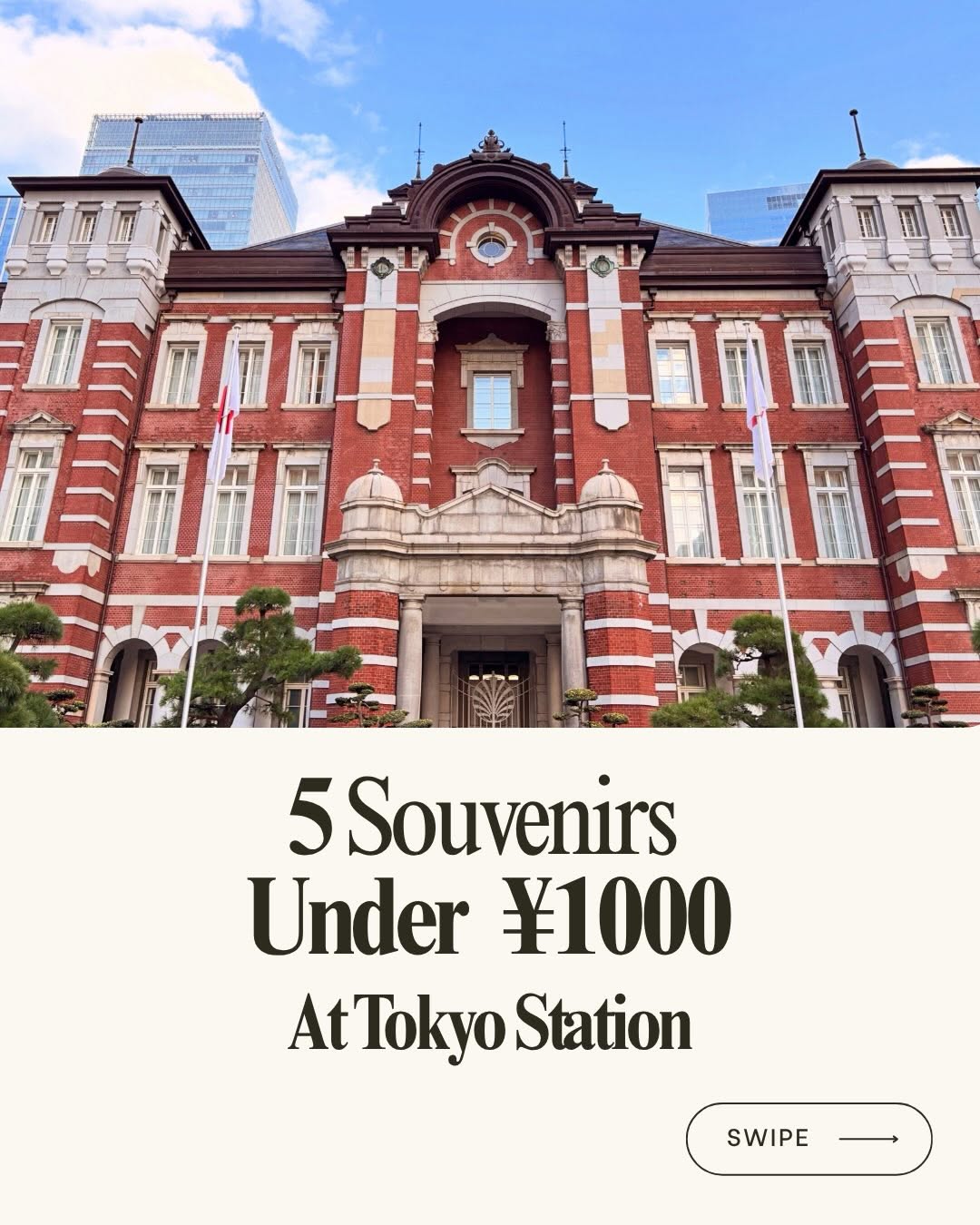 Bring Japan Home, Tokyo Station