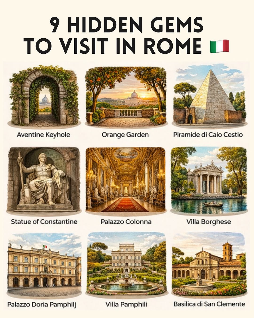 Rome Travel & Nightlife, Doria Pamphili Gallery