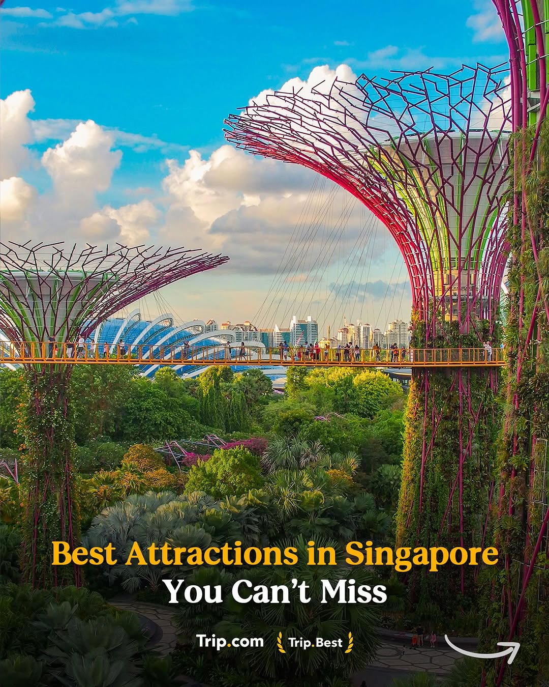 Trip.com, Gardens by the Bay