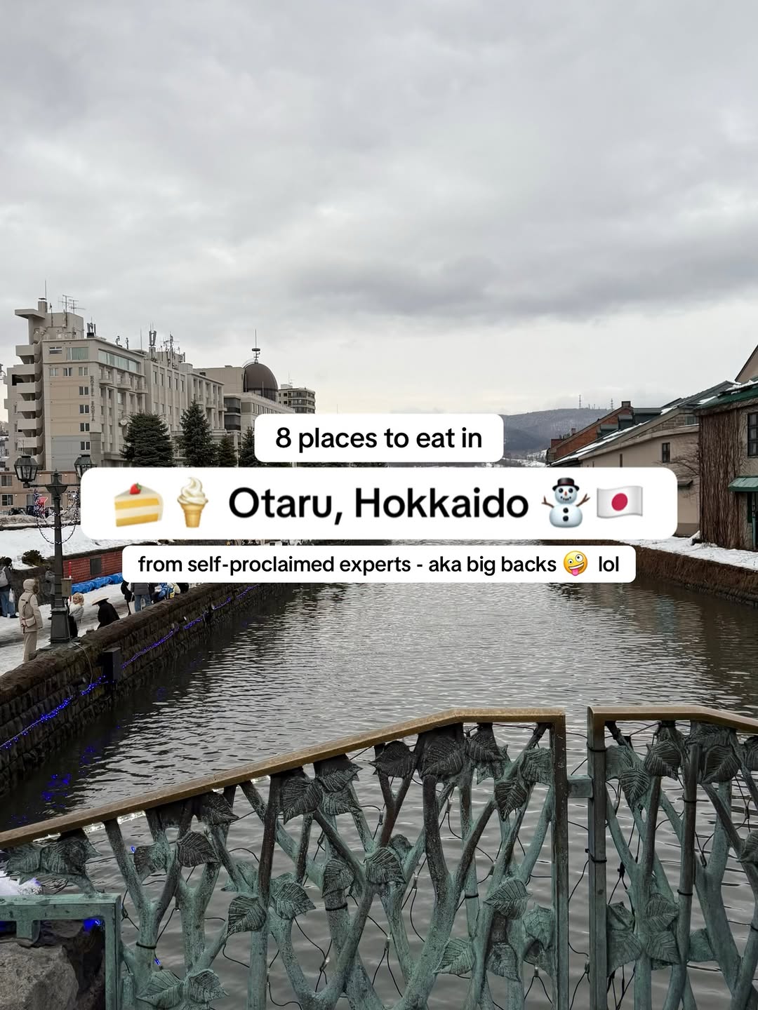 Food Inbox 🍜 Kat and Alex, Otaru Canal