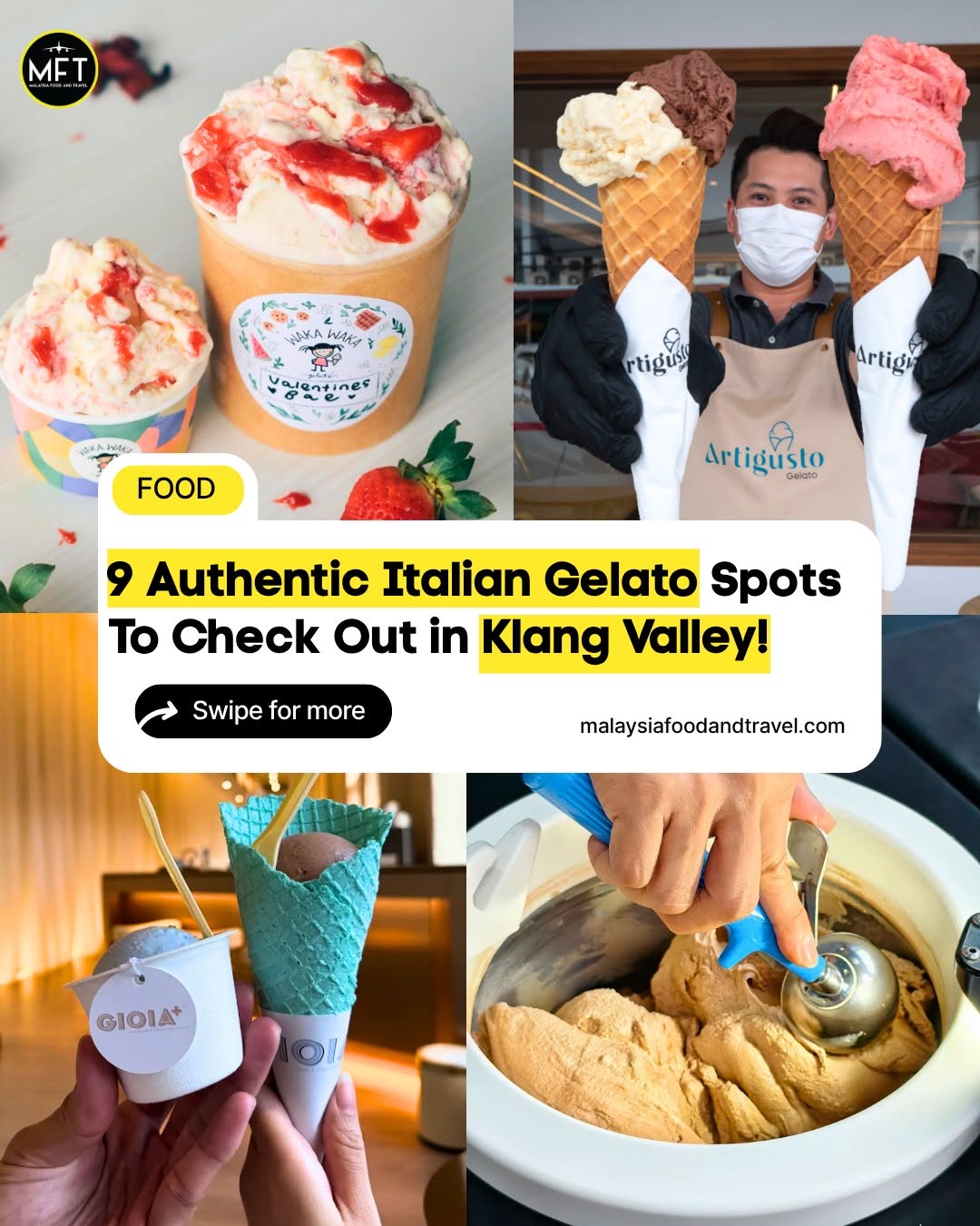 Malaysia Food & Travel, Tug Gelato • Bangsar