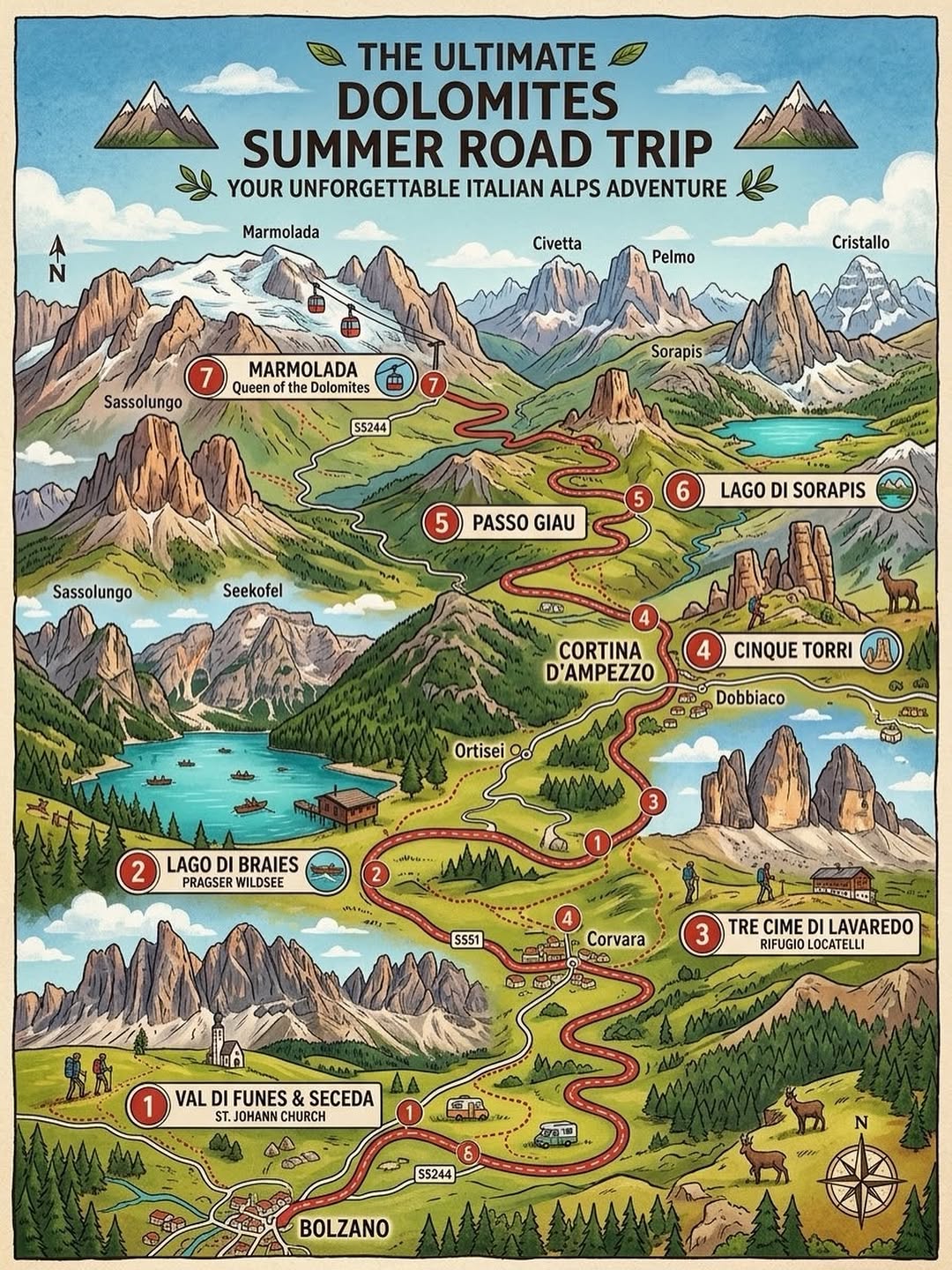 Exploring Italy 🇮🇹, Cortina d'Ampezzo
