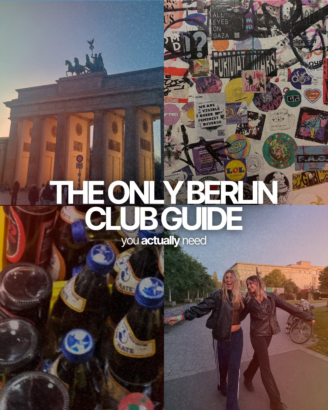 Girls Who Rave 🖤 rave & festival trips, Brandenburg Gate