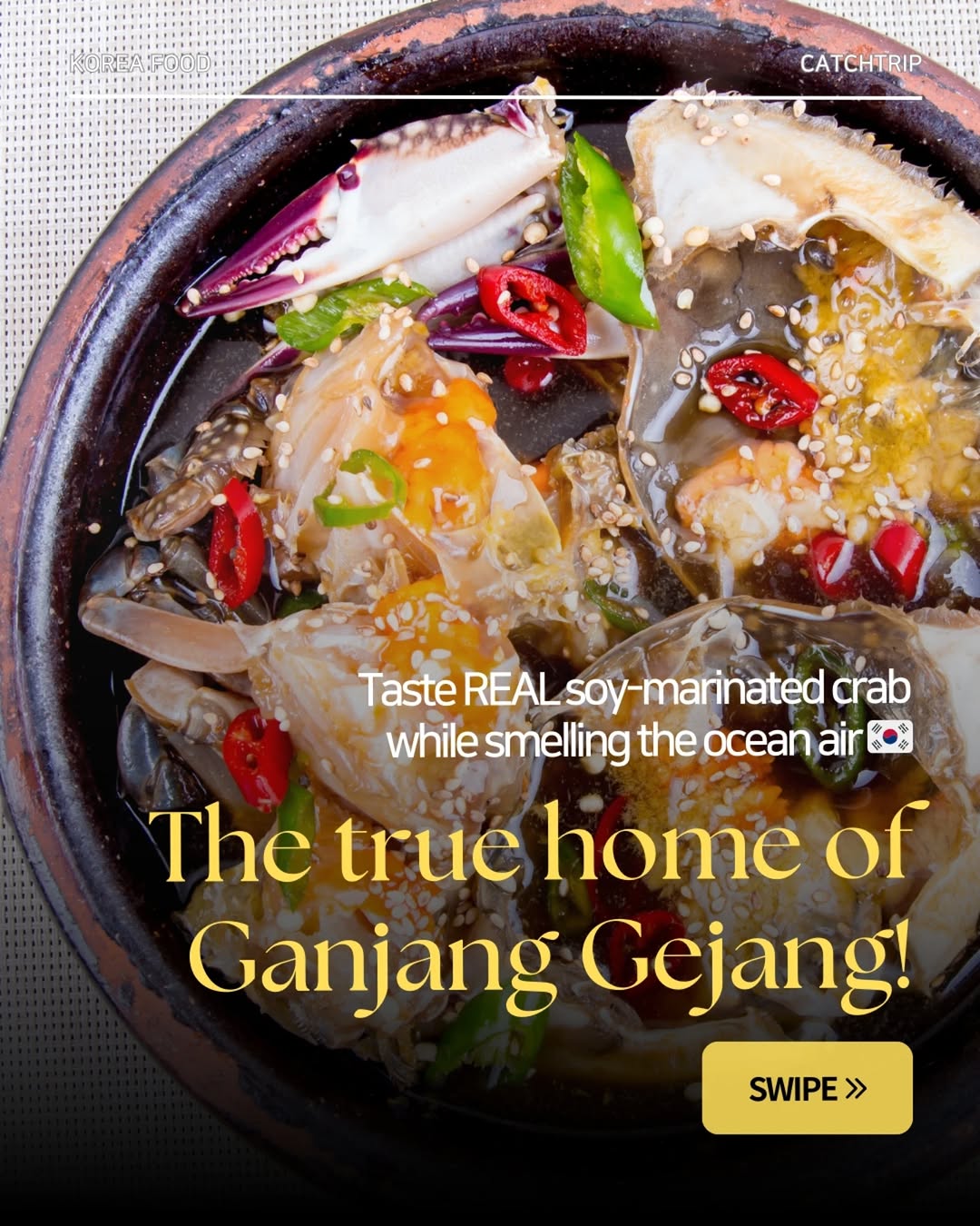 catchtrip, Crab 1st Avenue kkotdol