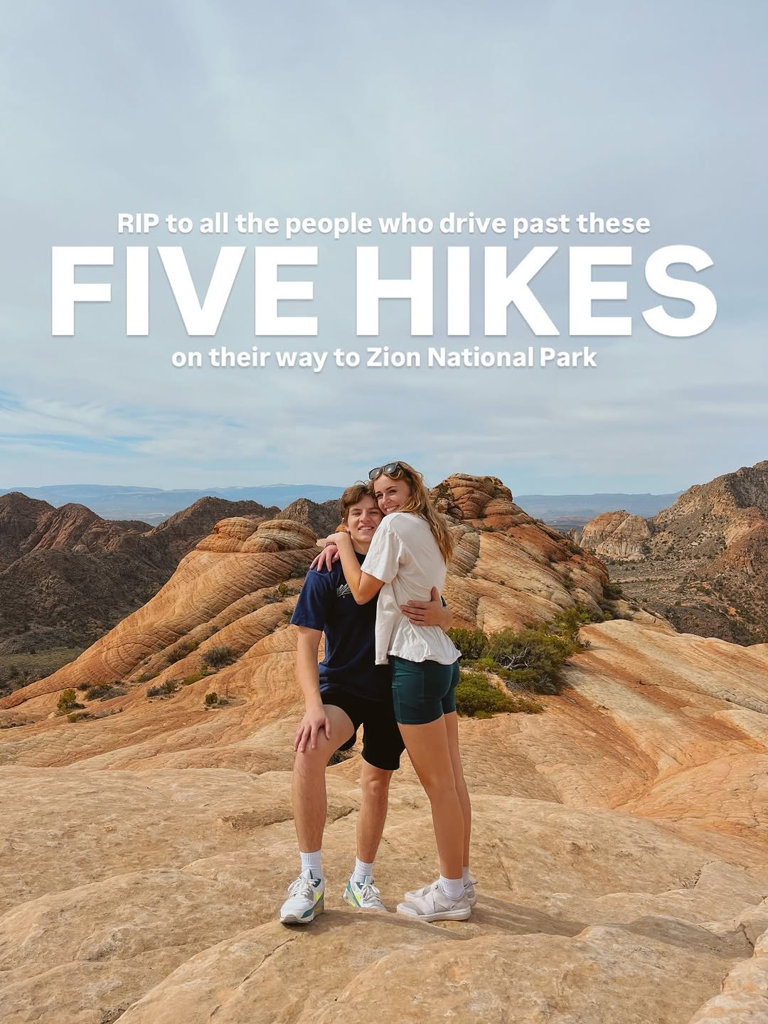 SARAH JANE + JACKSON SALMON | Hiking & Travel Couple, Snow Canyon State Park