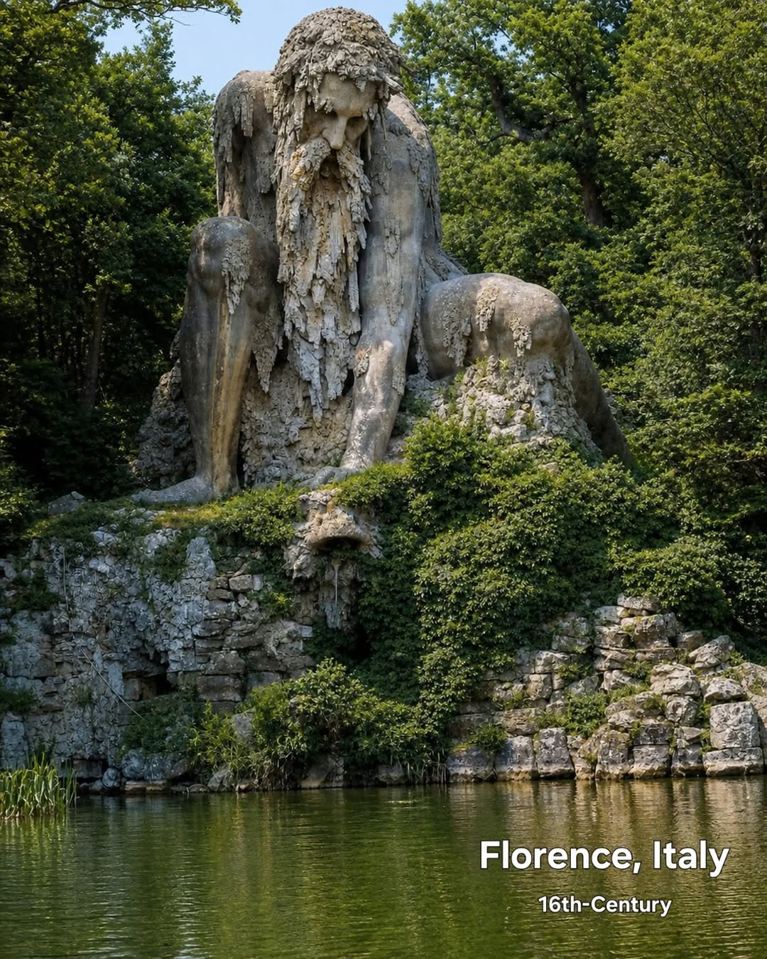 national archaeology, Apennine Colossus - Jean de Boulogne