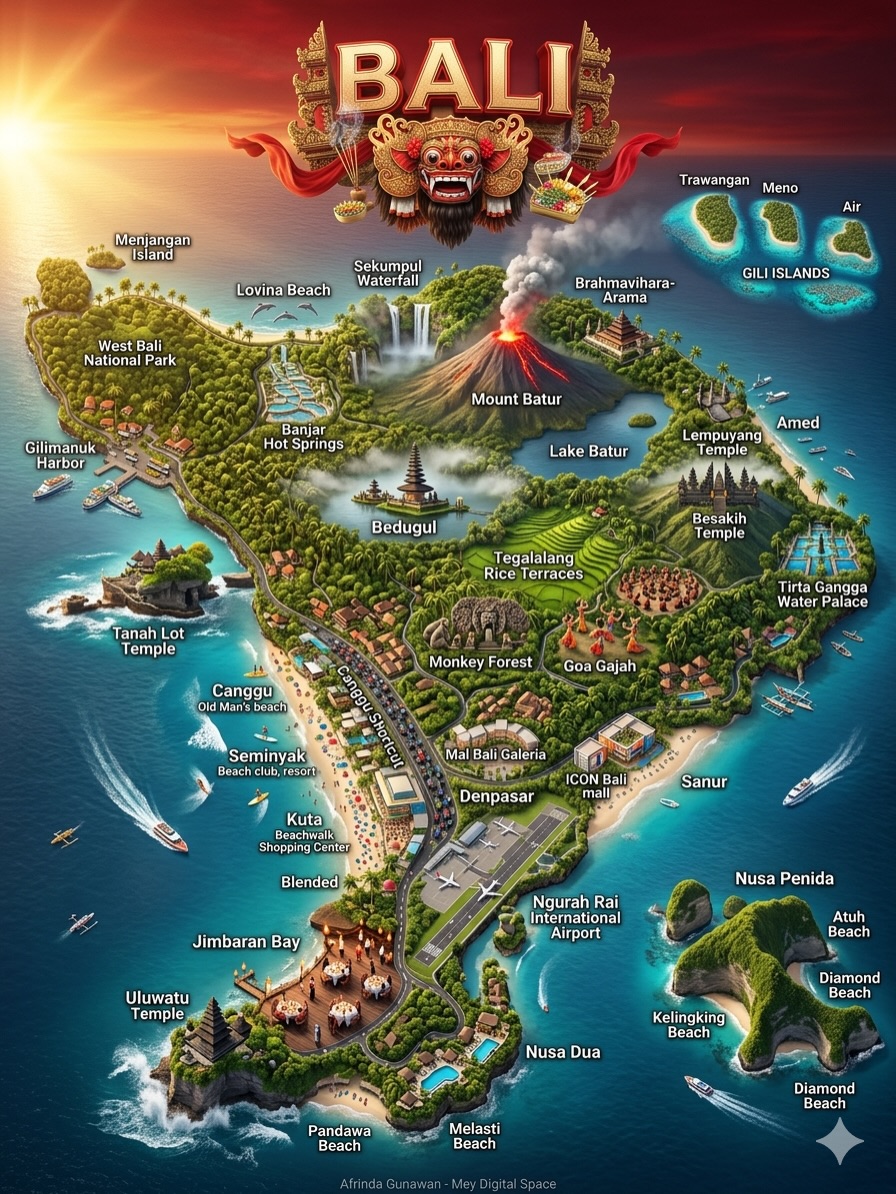 Afrinda Gunawan, Sacred Monkey Forest Sanctuary