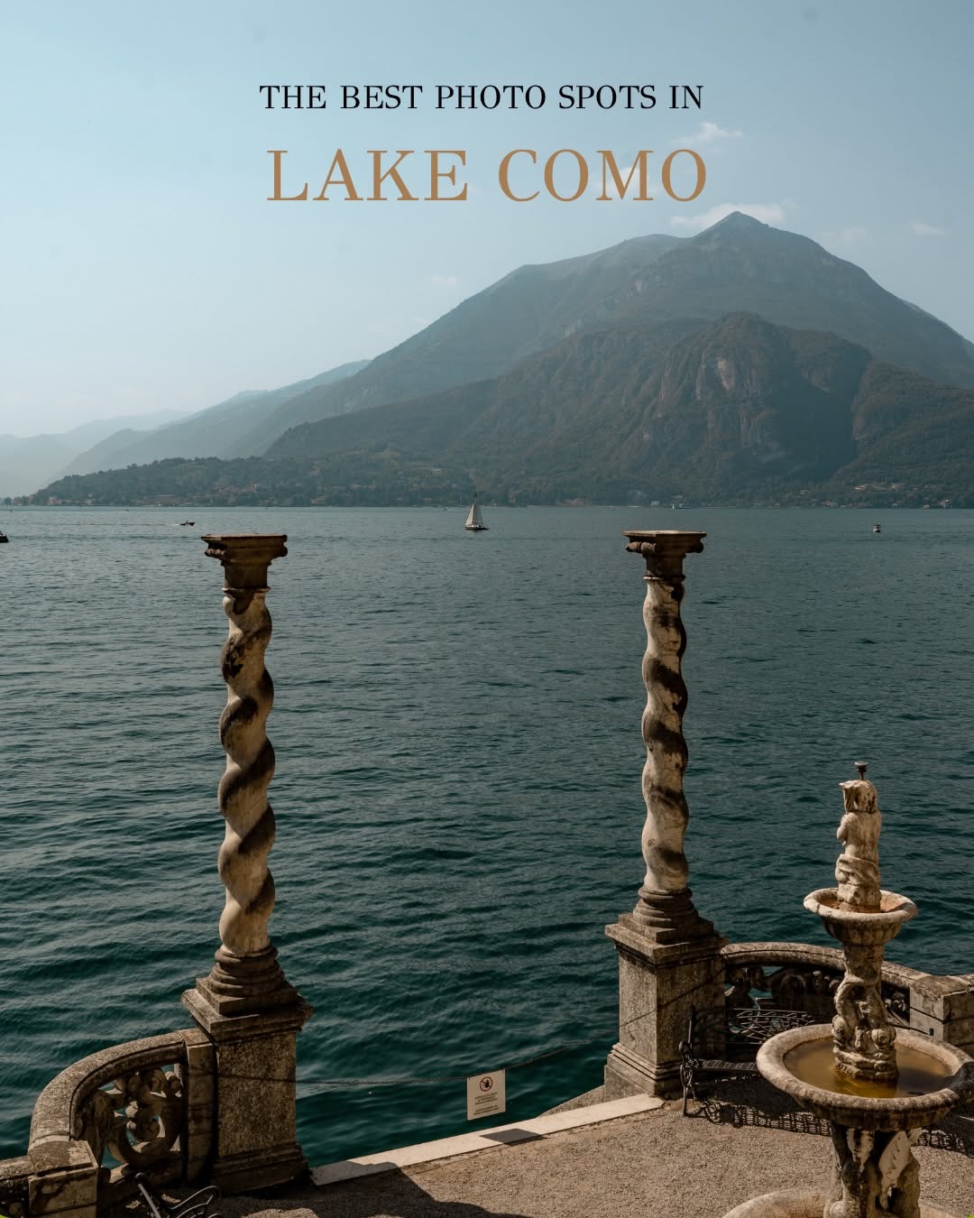 Belgian travel photographer & blogger, Lake Como