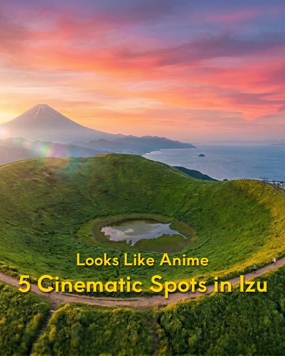 Izu Experiences Japan | 2h from Tokyo, Mt. Omuro