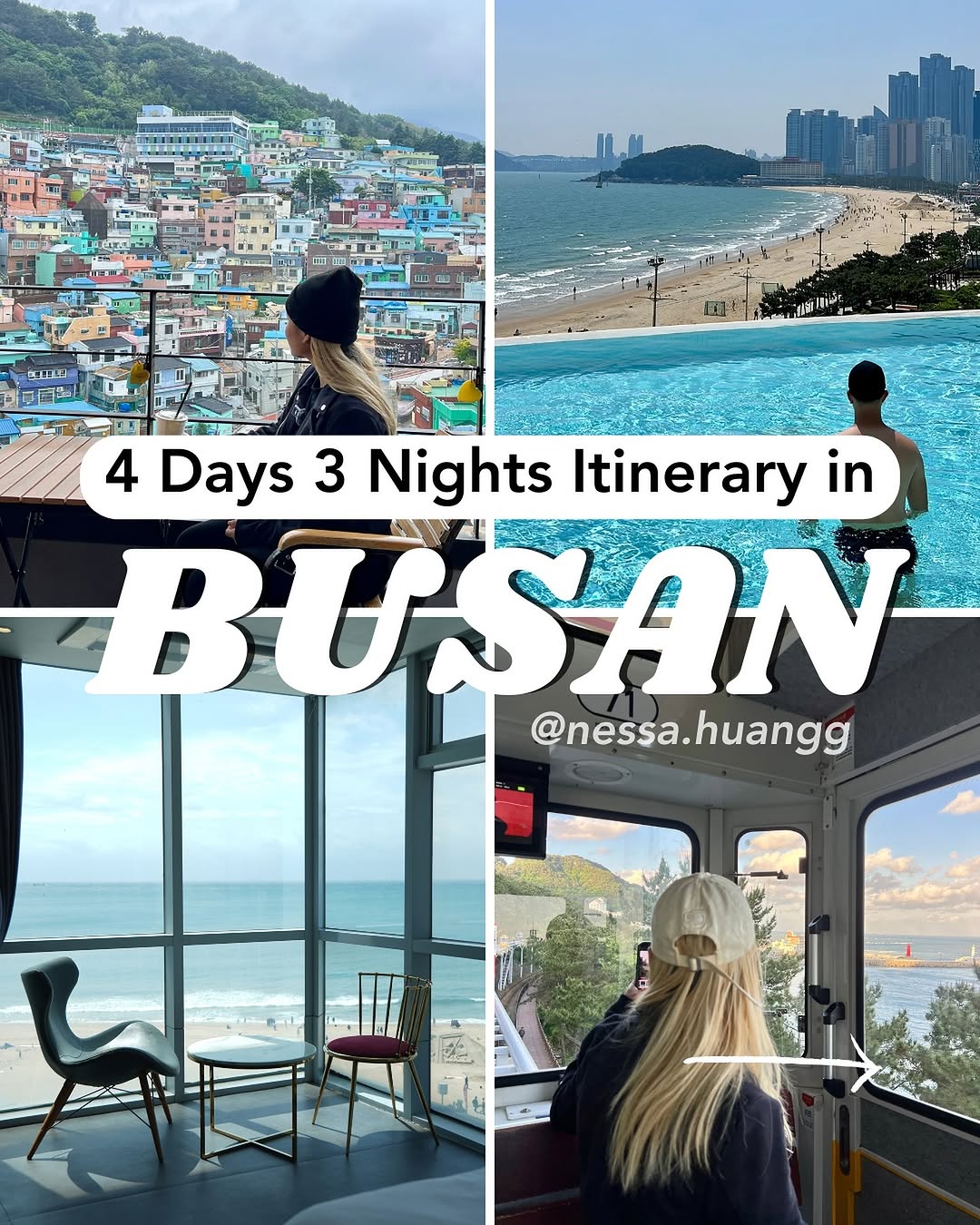Vanessa Huang 💛, Gamcheon Culture Village, Busan