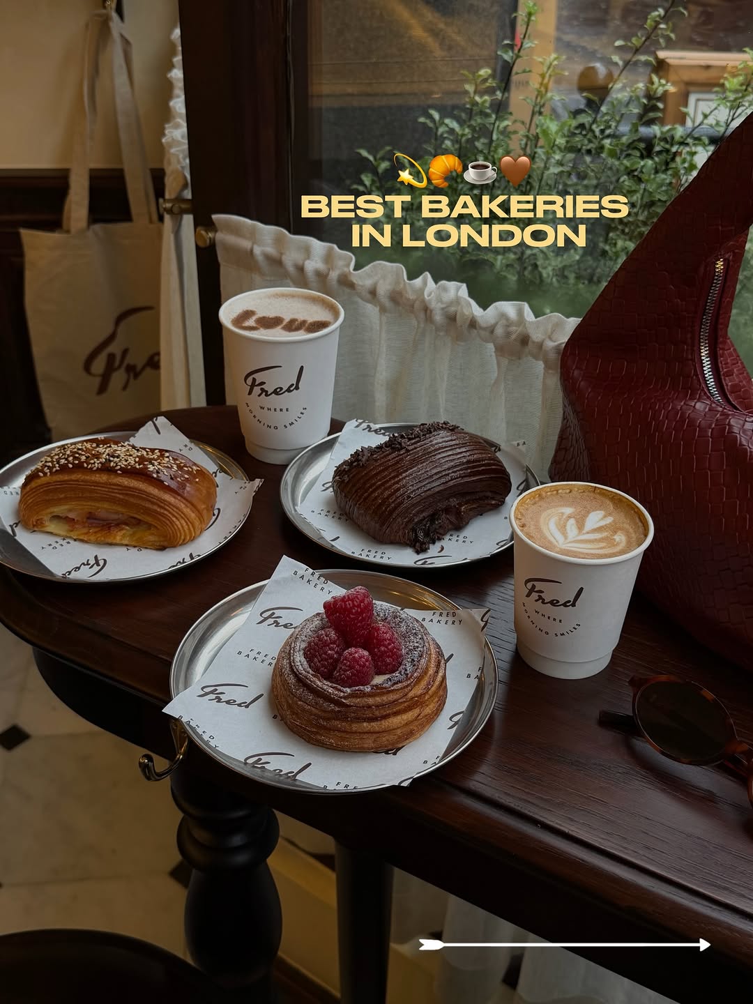 Catherine Whild | Food Content Creator In London, Fred Bakery Holborn