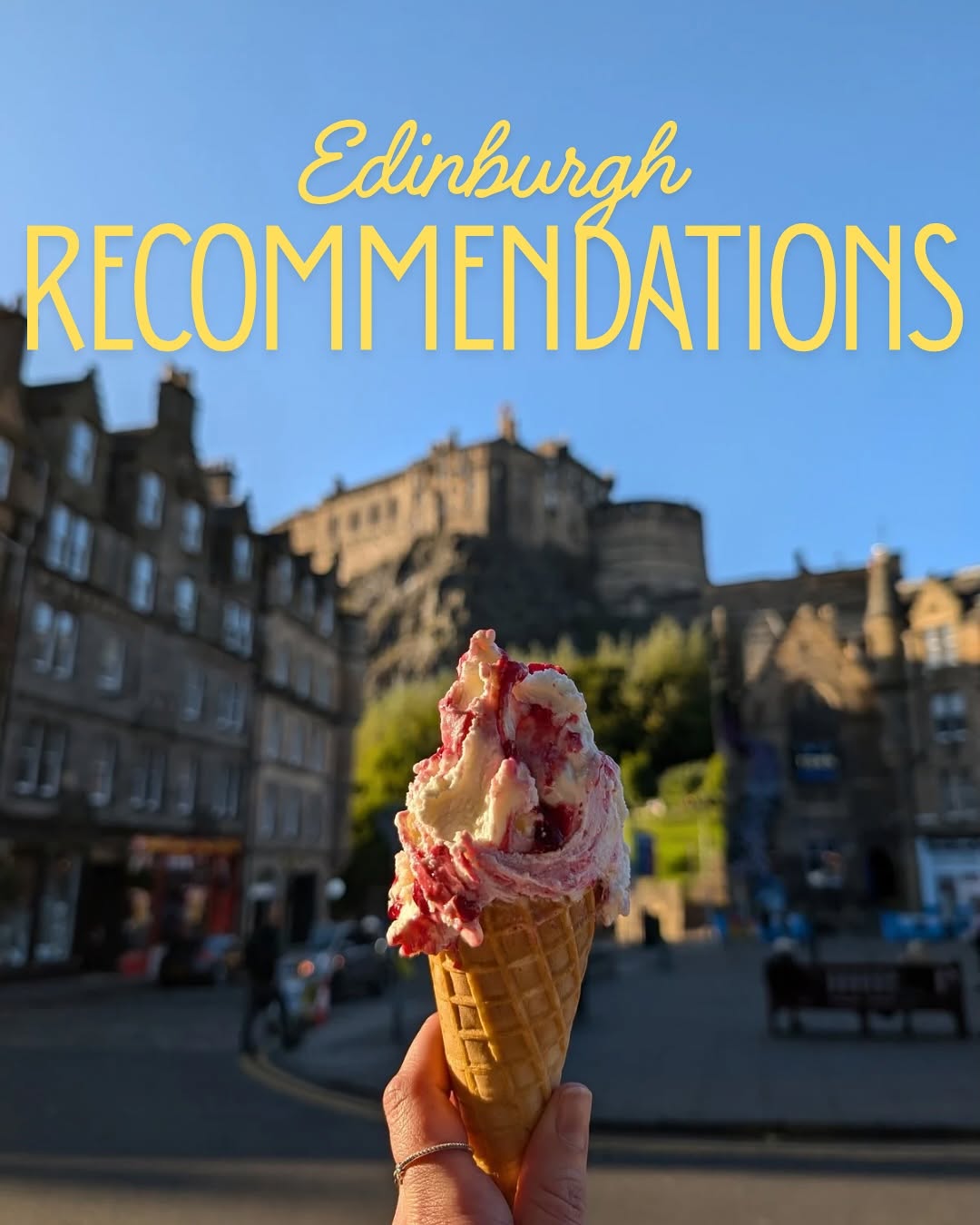 Grace Brown 🌏 Budget Travel & Backpacking 🏕️, Edinburgh Castle