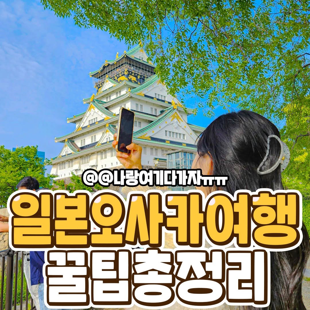 꿀팁갤러리, Osaka Castle