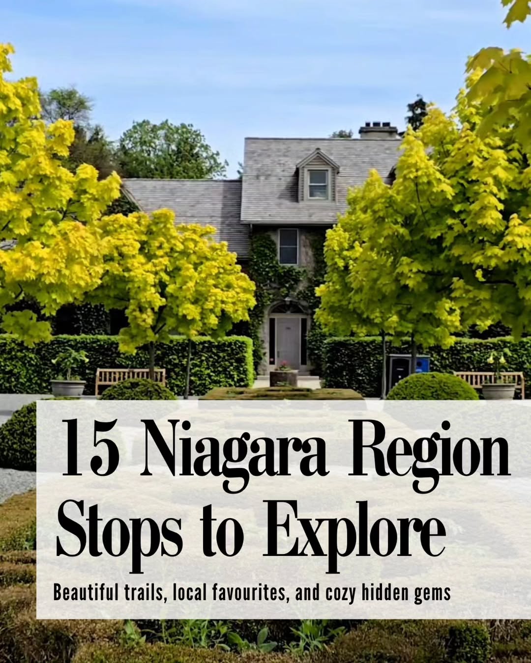 Kiki | Ontario Travel Creator, Niagara Parks Botanical Gardens