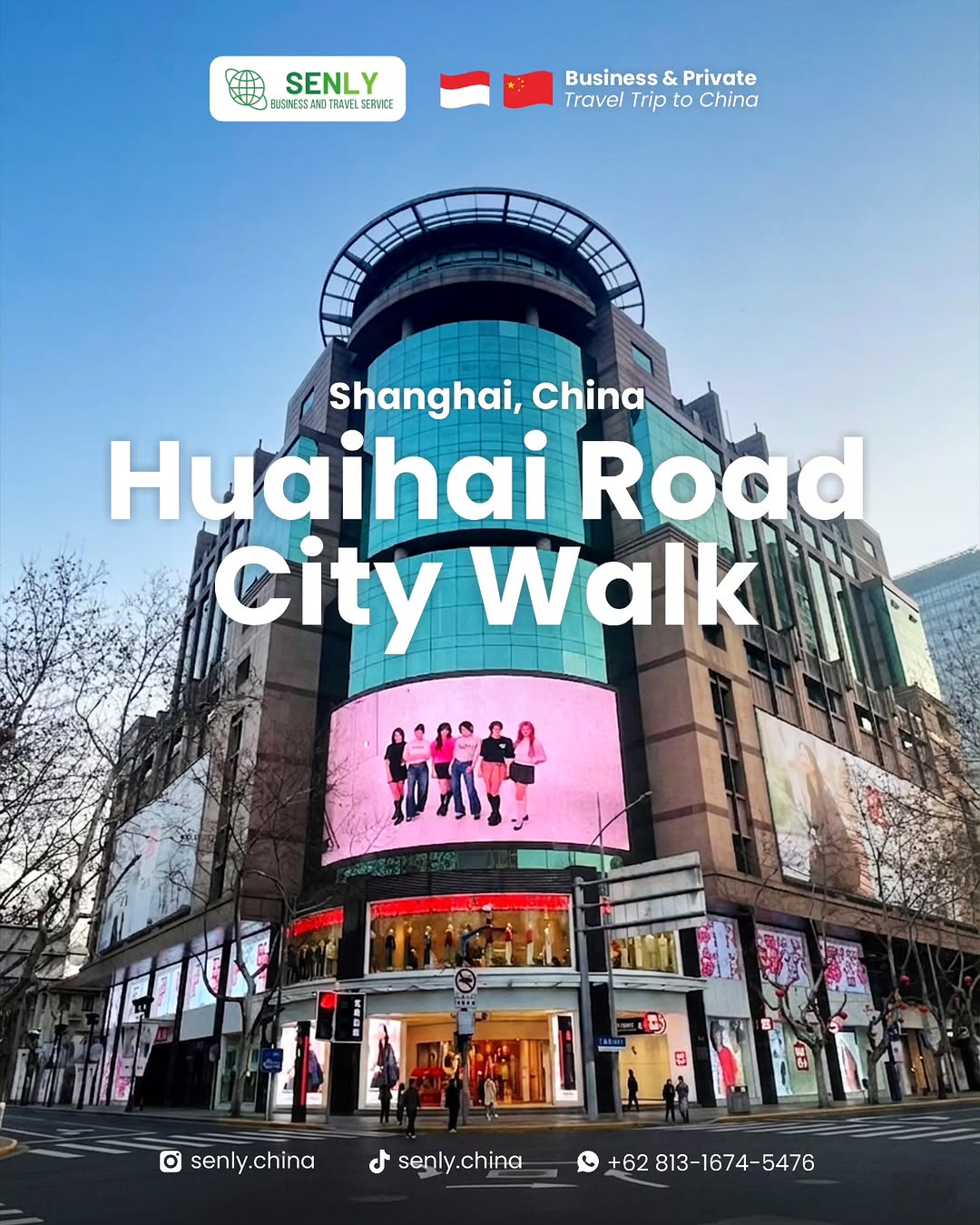 Private Guide & Tour China 🇨🇳🇮🇩, Huaihai Lu