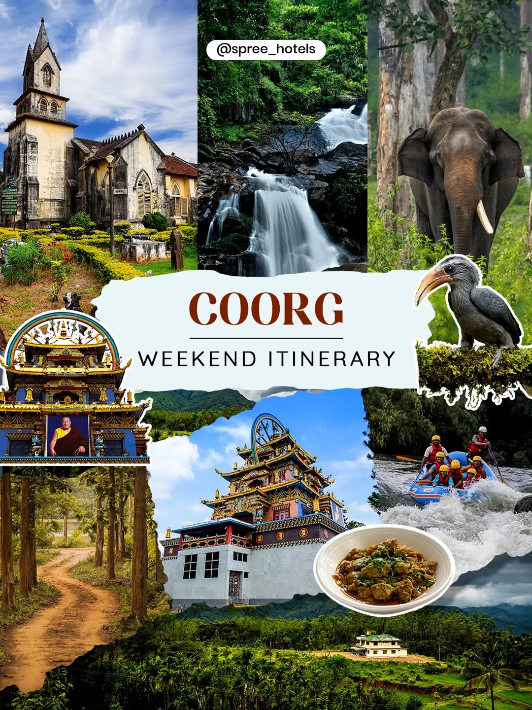 Spree Hotels, Namdroling Monastery Golden Temple